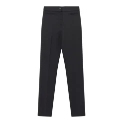 Valentino Garavani Regular-Fit Hose aus Wolle schwarz Stoffhose