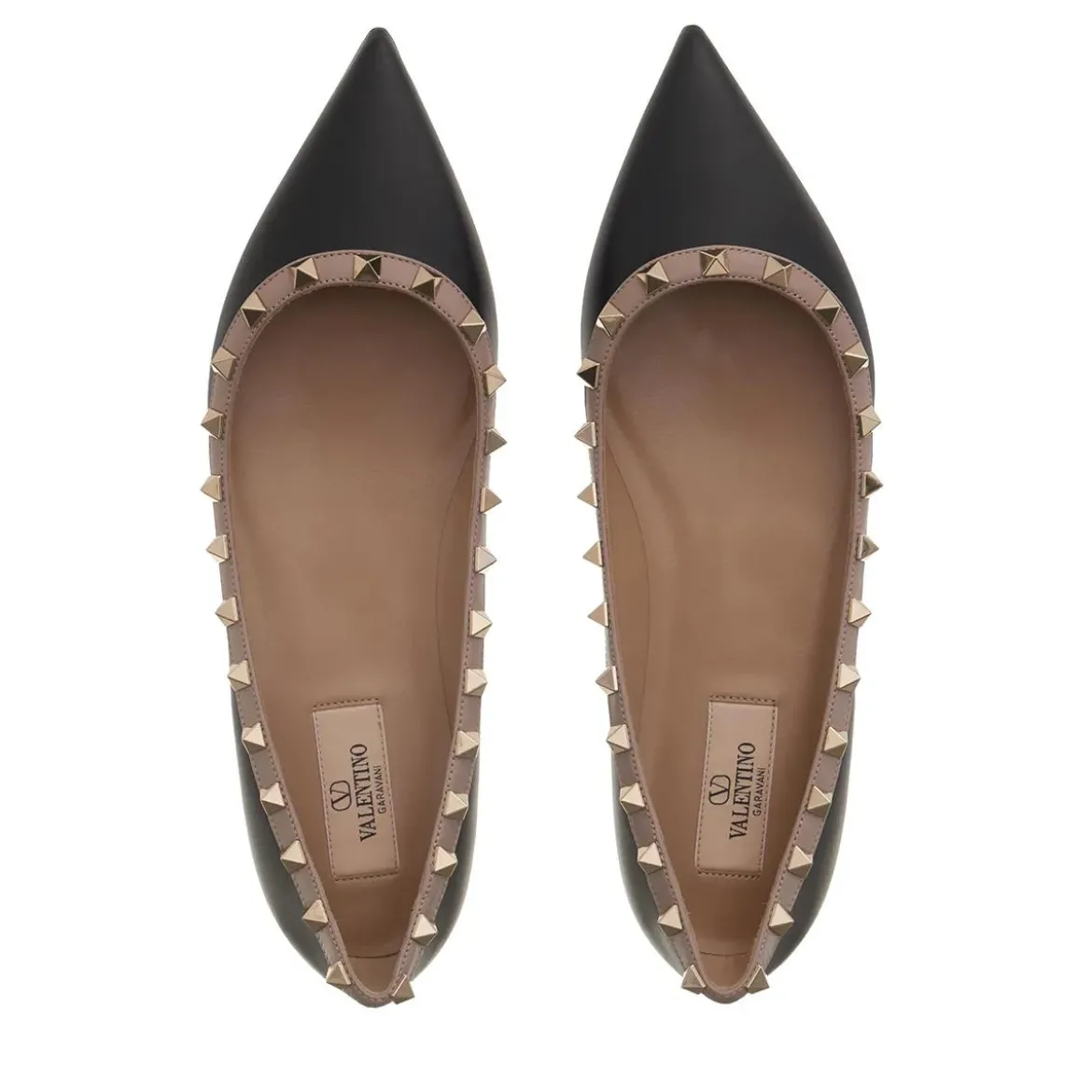 Valentino Garavani Rockstud Ballerina Ballerinas