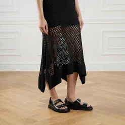 Valentino Garavani Sandal Vlogo Nero Sandalen