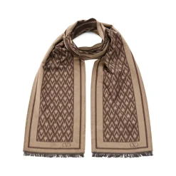 Valentino Garavani Schal aus Seide beige Wollschal