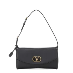 Valentino Garavani Schultertasche aus Nappaleder schwarz Crossbody Bag