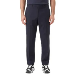 Valentino Garavani Slim-Fit Hose aus Schurwolle dunkelblau Stoffhose