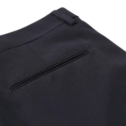 Valentino Garavani Slim-Fit Hose aus Schurwolle dunkelblau Stoffhose