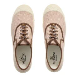 Valentino Garavani Sneaker Canvas Tobacco Low-Top-Sneaker