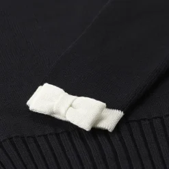 Valentino Garavani Strickjacke aus Baumwolle schwarz Strickjacke