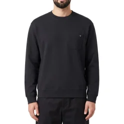 Valentino Garavani Sweatshirt aus Baumwoll-Mix schwarz