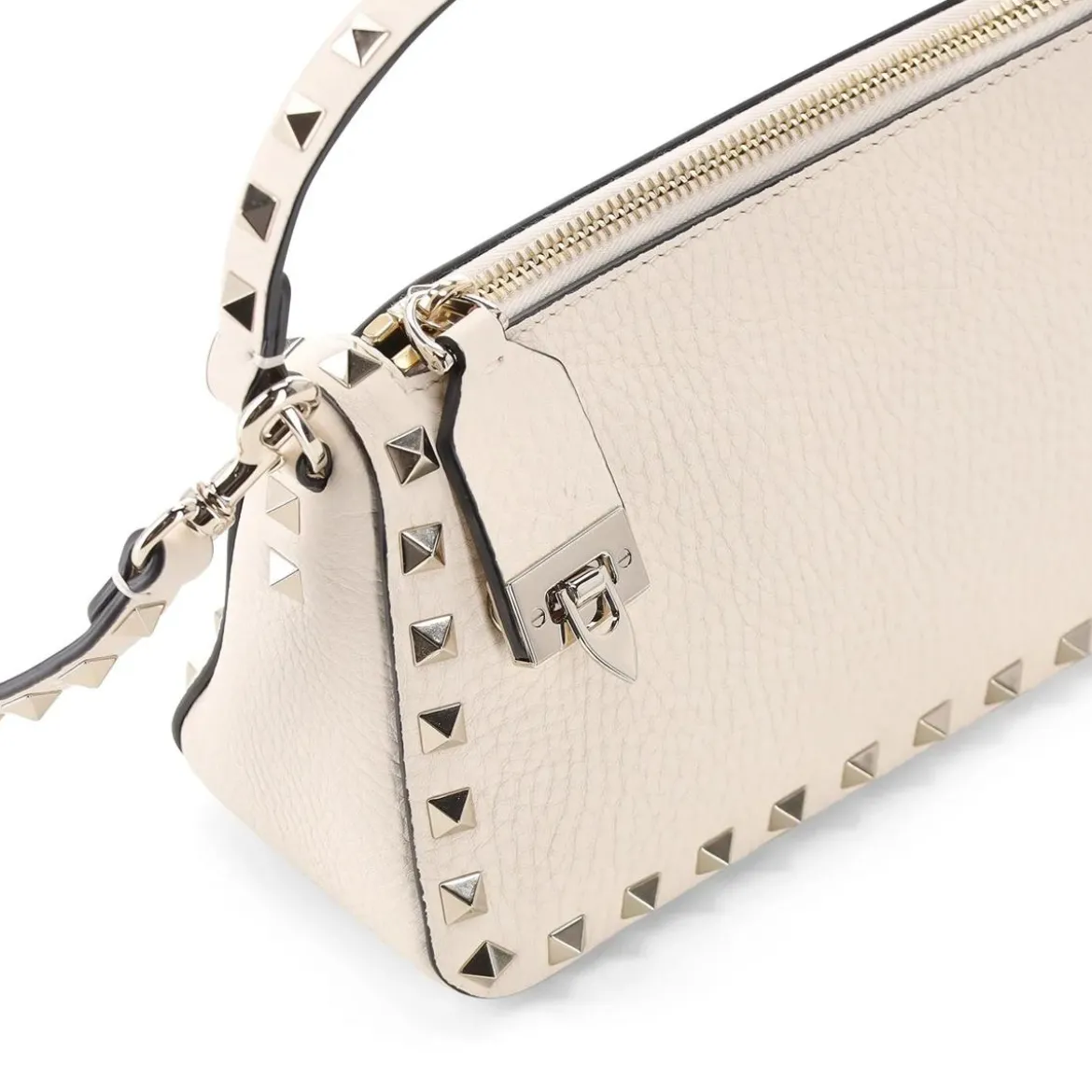 Valentino Garavani Tasche aus Leder weiß Crossbody Bag