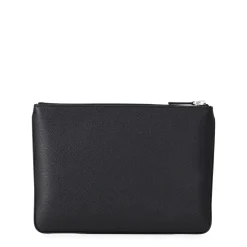 Valentino Garavani Tasche aus Leder schwarz Pochette