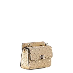 Valentino Garavani Tasche mit Nieten gelb Crossbody Bag