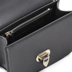 Valentino Garavani Umhängetasche Rockstud aus Kalbsleder schwarz Crossbody Bag