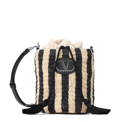 Valentino Garavani Umhängetasche mit Logo schwarz Crossbody Bag