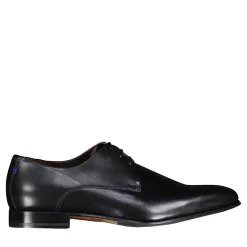 Van Bommel Schnürschuhe aus Leder Dunkelblau Low-Top-Sneaker