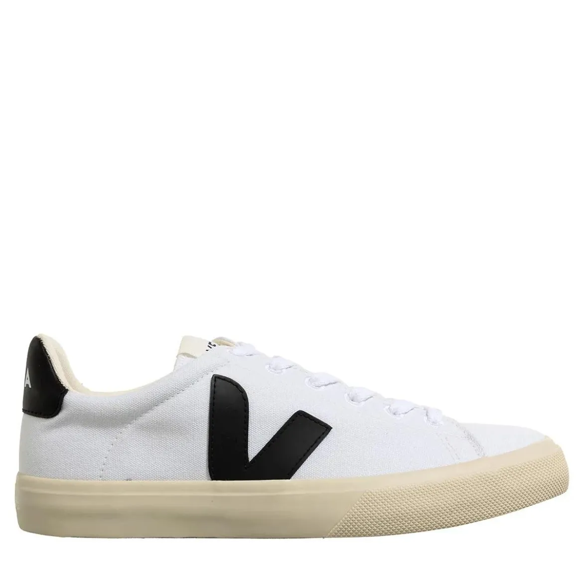 Veja Campo Canvas White Black Low-Top-Sneaker