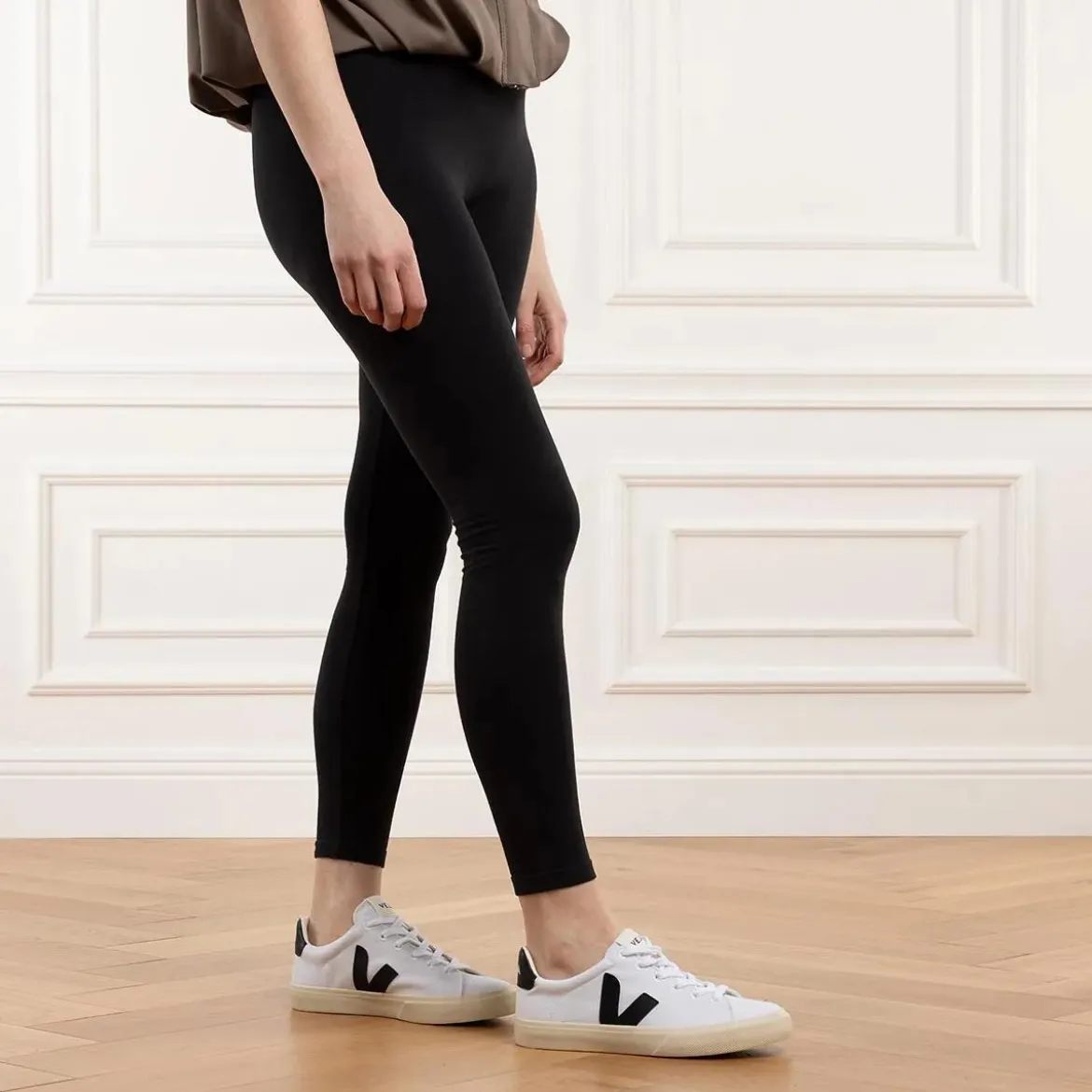 Veja Campo Canvas White Black Low-Top-Sneaker