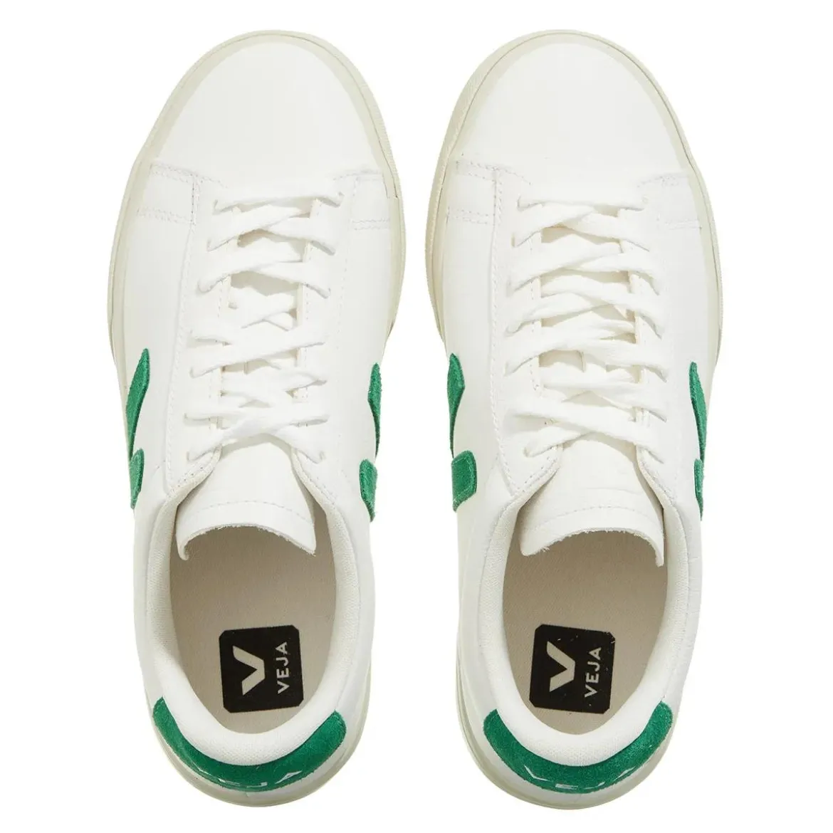 Veja Campo Extra White Emeraude Low-Top-Sneaker