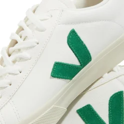 Veja Campo Extra White Emeraude Low-Top-Sneaker