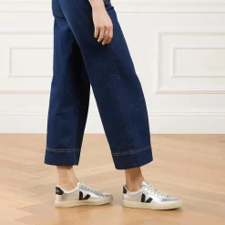 Veja Campo Silver Black Low-Top-Sneaker