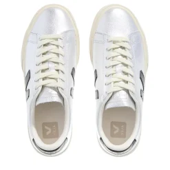 Veja Campo Silver Black Low-Top-Sneaker