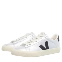 Veja Campo Silver Black Low-Top-Sneaker