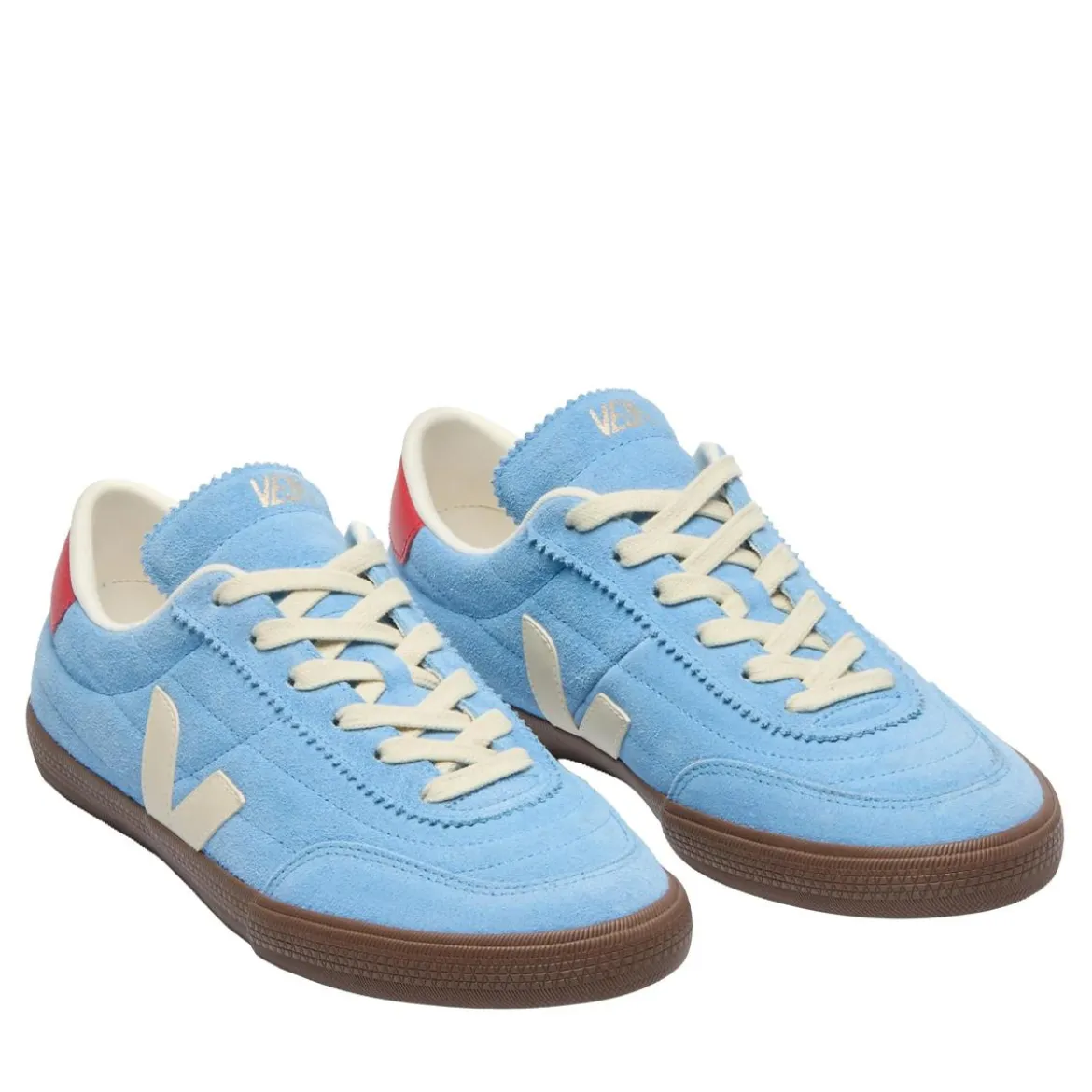 Veja Panenka Suede Aqua Pierre Bark Low-Top-Sneaker