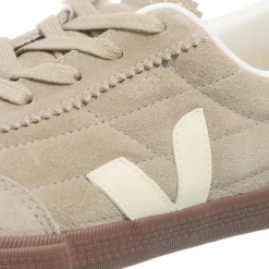 Veja Panenka Suede Taupe Pierre Bark Low-Top-Sneaker