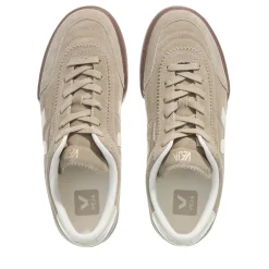Veja Panenka Suede Taupe Pierre Bark Low-Top-Sneaker