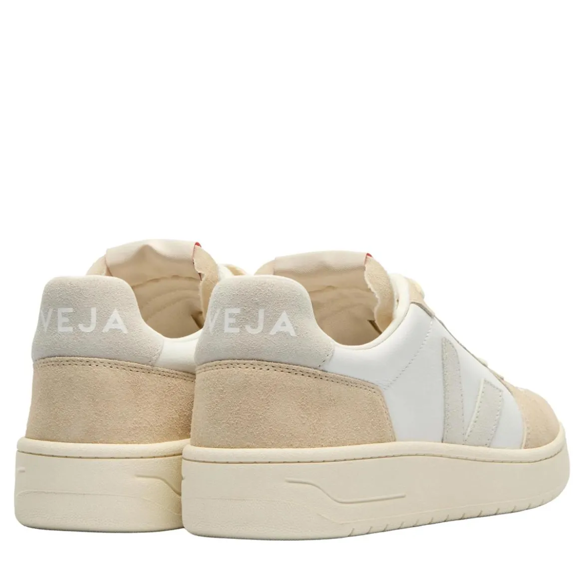 Veja V82 Leather White Natural Almond Low-Top-Sneaker