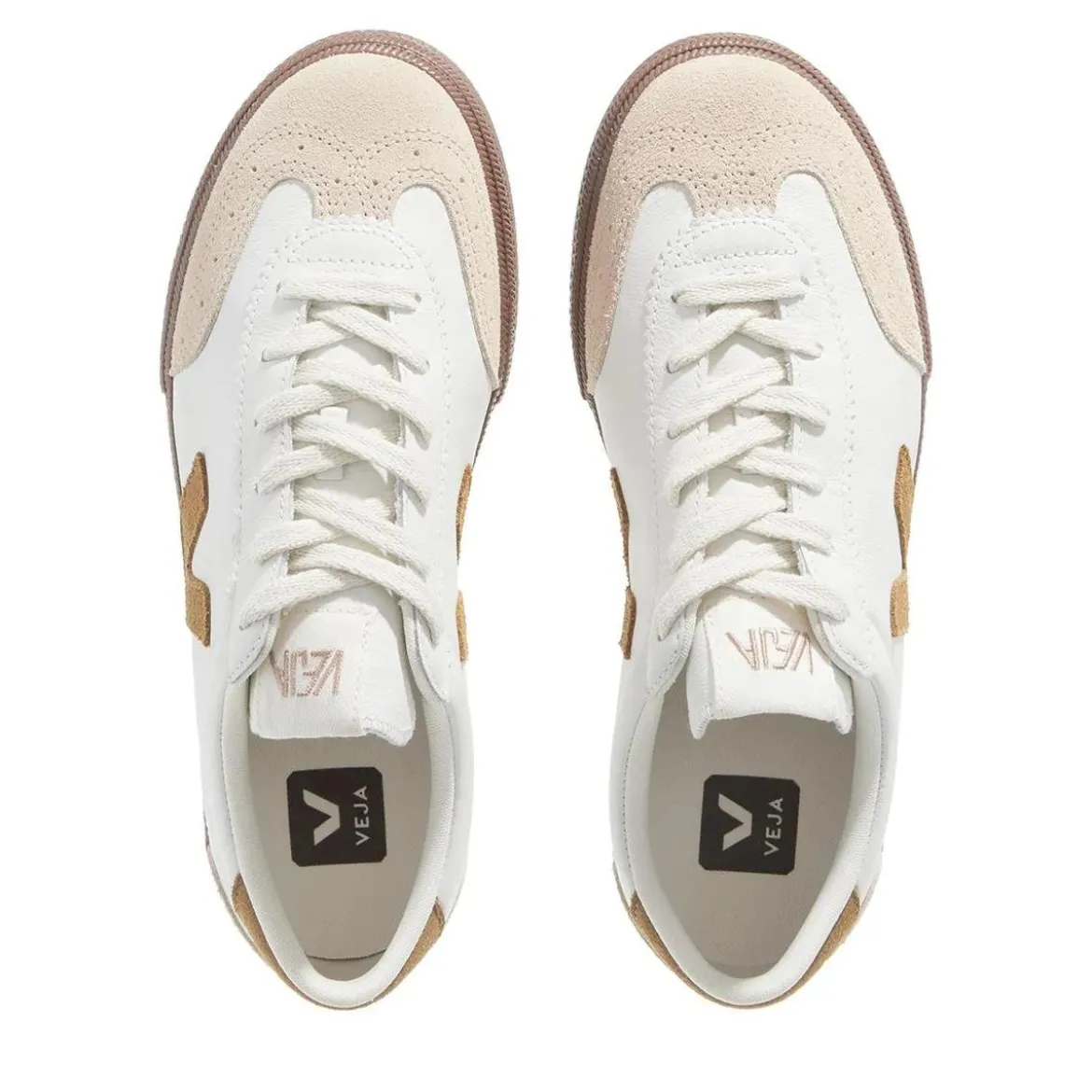 Veja Volley White Tent Bark Low-Top-Sneaker
