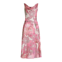 Vera Mont Cocktailkleid mit Muster Pink Cocktailkleid