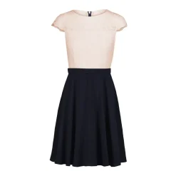 Vera Mont Cocktailkleid mit Spitze Dunkelblau Cocktailkleid