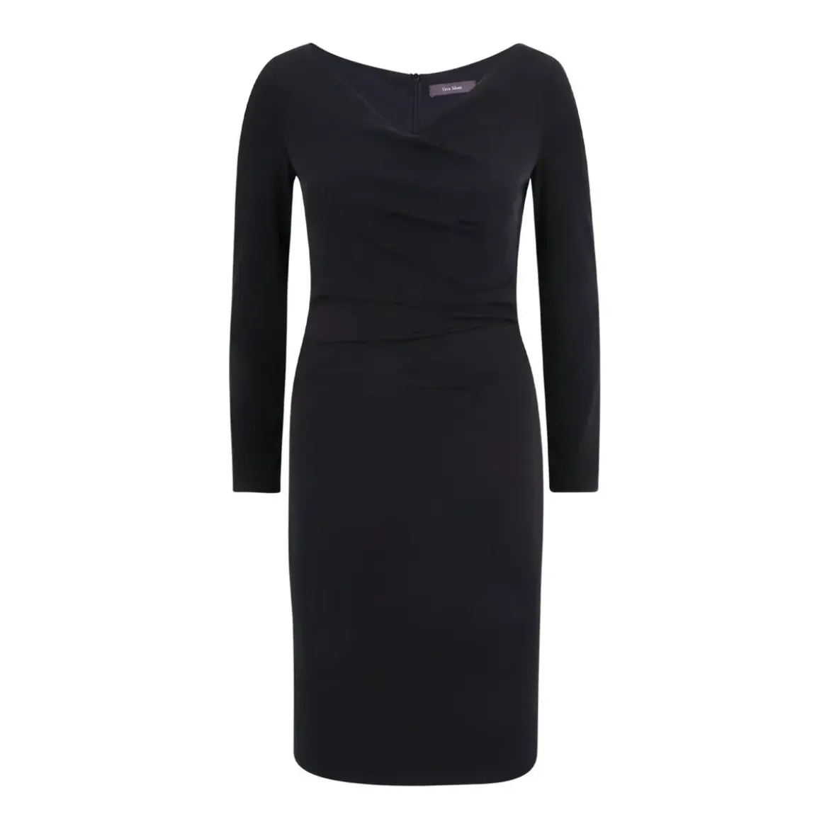 Vera Mont Figurbetontes Abendkleid Schwarz Abendkleid