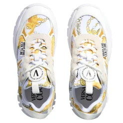Versace Jeans Couture Fondo Hiker White/Gold Low-Top-Sneaker