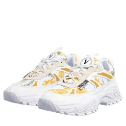 Versace Jeans Couture Fondo Hiker White/Gold Low-Top-Sneaker