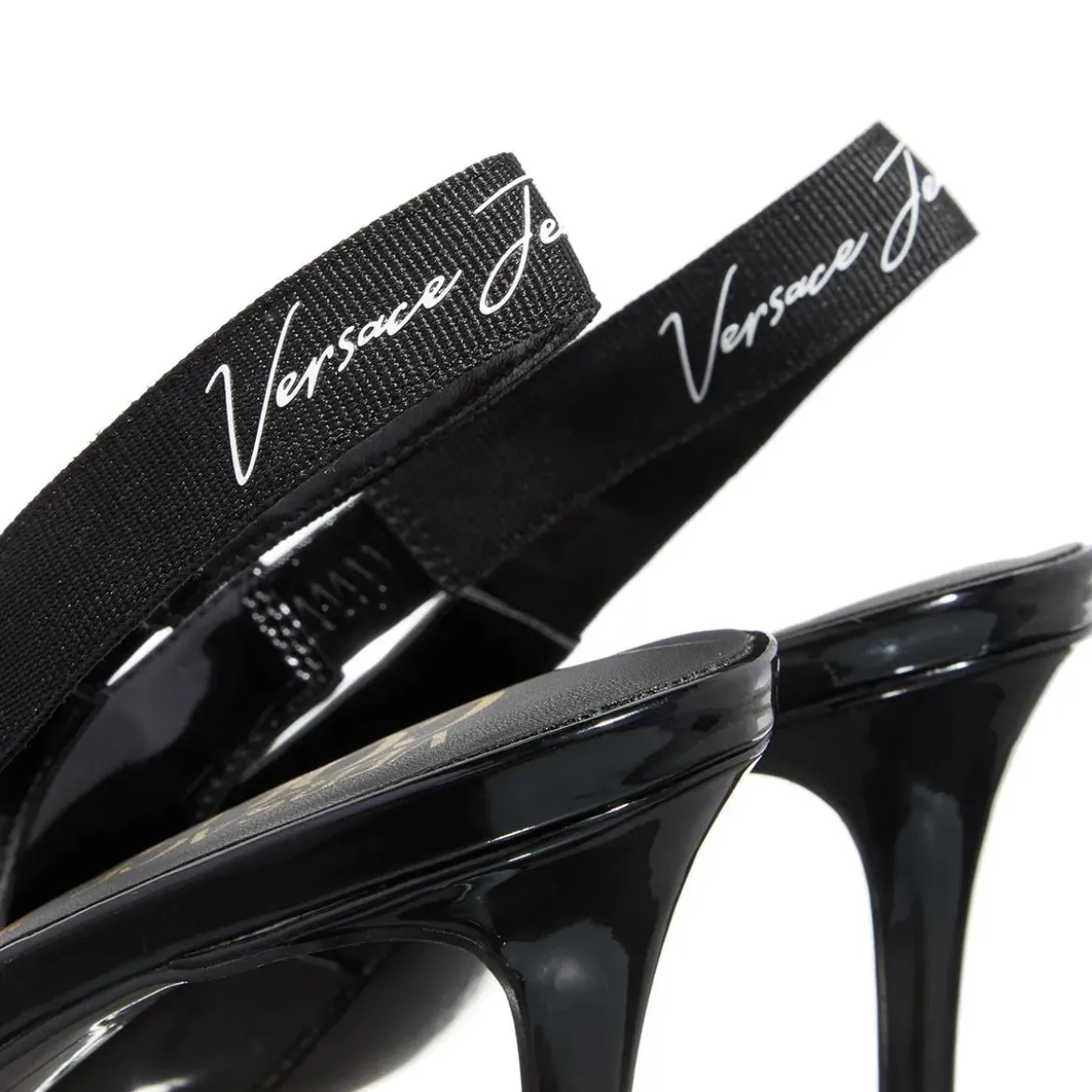 Versace Jeans Couture Fondo Scarlett Black High Heels