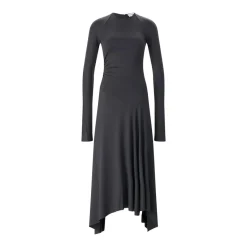 Victoria Beckham Elastisches Midikleid schwarz Midikleid