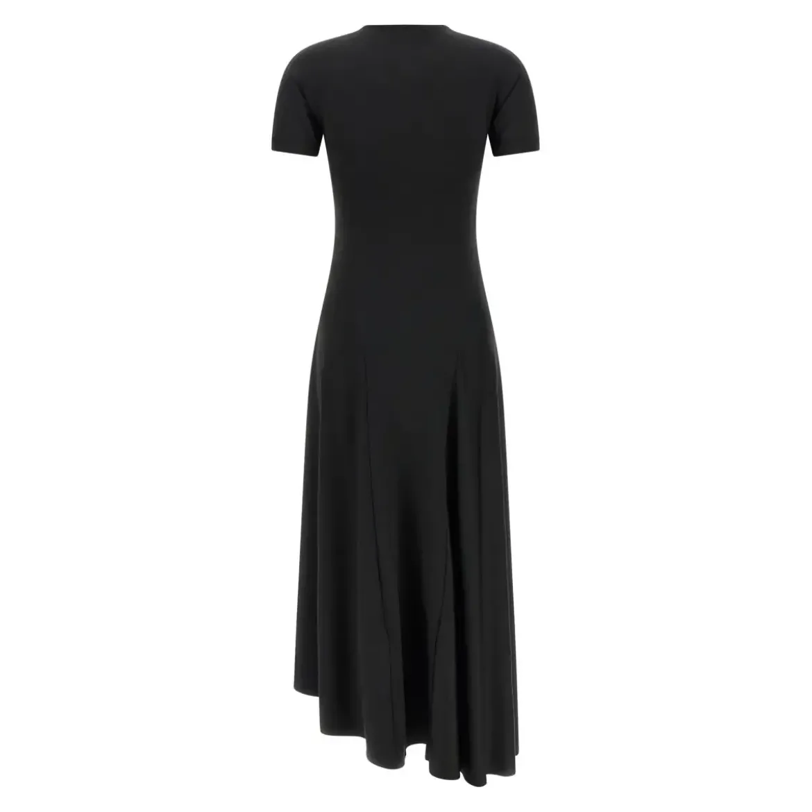 Victoria Beckham Elastisches Midikleid schwarz Midikleid