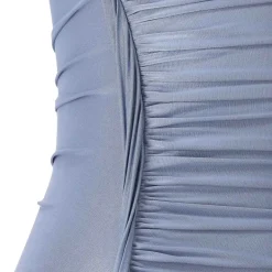 Victoria Beckham Elegantes Maxikleid blau Maxikleid