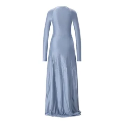 Victoria Beckham Elegantes Maxikleid blau Maxikleid