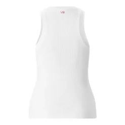 Victoria Beckham Geripptes Top weiß Top