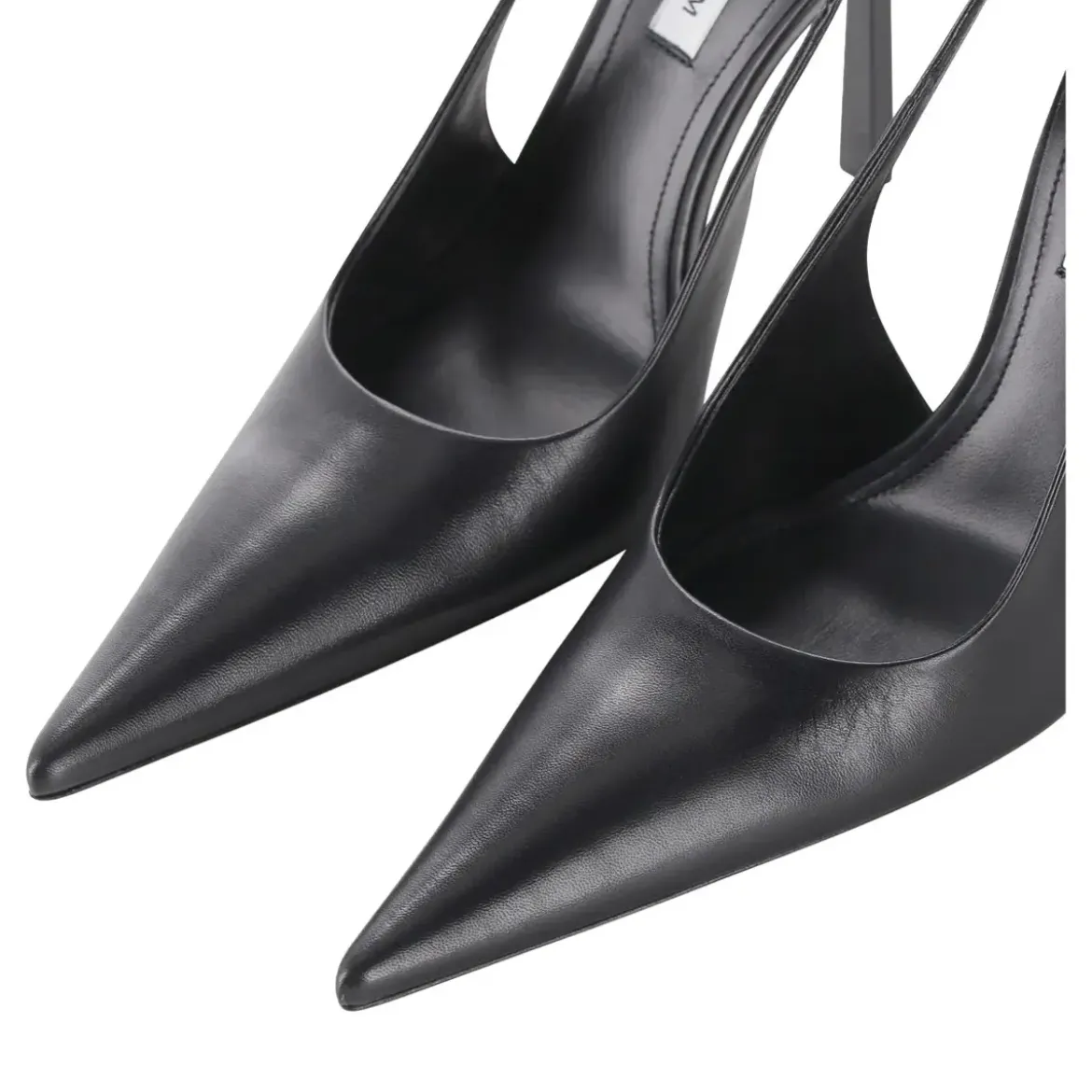 Victoria Beckham Pumps aus Leder schwarz Schnürschuhe