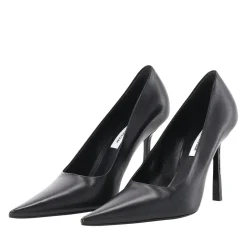Victoria Beckham Pumps aus Leder schwarz Schnürschuhe