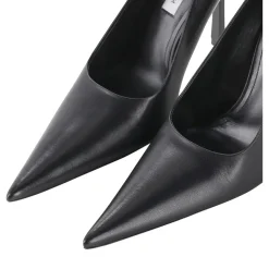 Victoria Beckham Pumps aus Leder schwarz Schnürschuhe