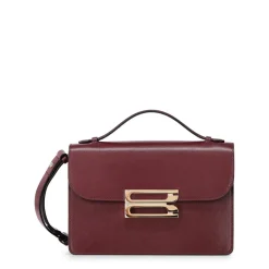 Victoria Beckham Tasche Dorian Dunkelrot Crossbody Bag