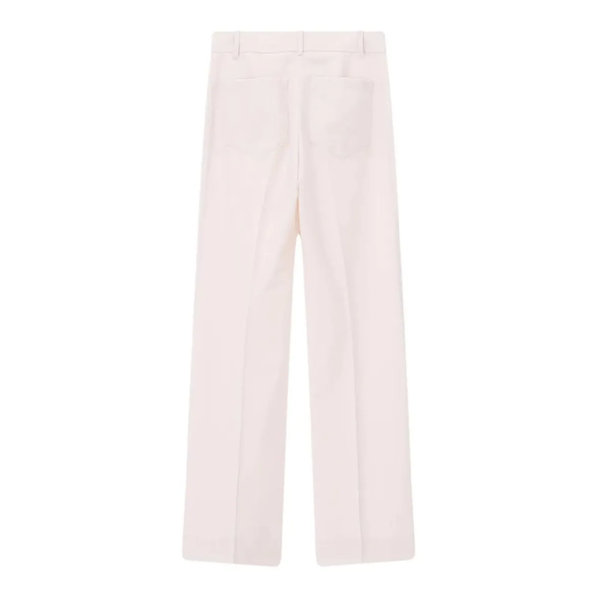Victoria Beckham Weite Stoffhose Alina pink Stoffhose