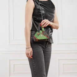 Vivienne Westwood Archive Mini Yasmine Bag Combat Tartan Crossbody Bag