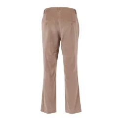 WEEKEND Max Mara Hose Marruca aus Cordsamt Braun Hose
