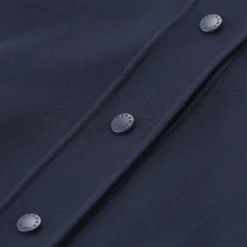 WEEKEND Max Mara Kapuzenjacke Dridente aus Wolle blau Übergangsjacke