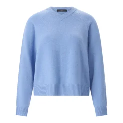 WEEKEND Max Mara Pullover Centro aus Kaschmir blau Pullover