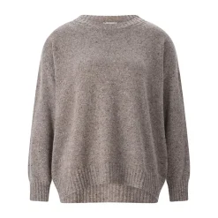 WEEKEND Max Mara Pullover Palchi aus Woll-Seiden-Mix braun Pullover