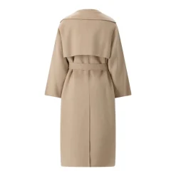 WEEKEND Max Mara Robenmantel Doperoso aus Wolle braun Wintermantel